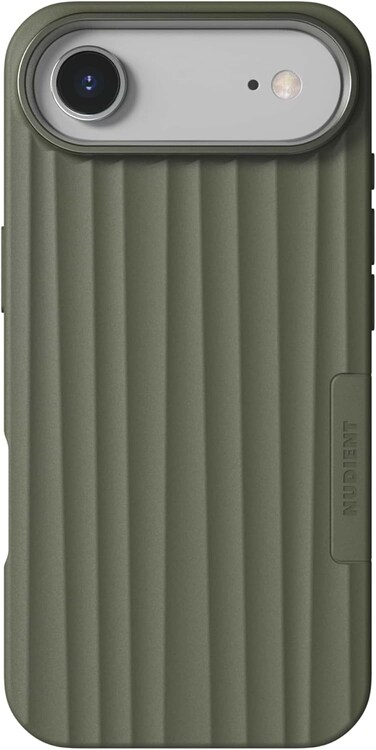 Nudient Bold Case With Magsafe For Apple iPhone 17 Air 6.6" 2025, Drop Protection, Shock Absorbing Cover, Smooth Silicon Grip, Slim &amp; Lightweight, Eco-Friendly, Wireless Charging - Olive Green