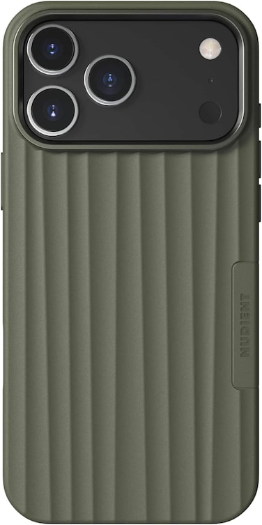 Nudient Bold Case With Magsafe For Apple iPhone 17 Pro Max 6.9" 2025, Drop Protection, Shock Absorbing Cover, Smooth Silicon Grip, Slim &amp; Lightweight, Eco-Friendly, Wireless Charging - Olive Green