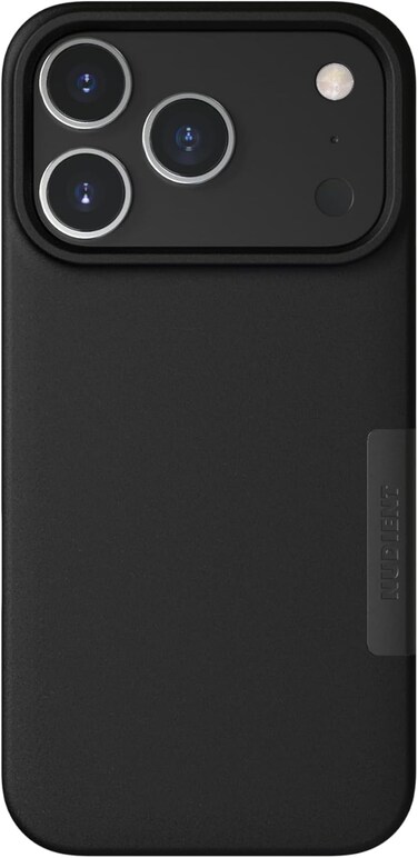 Nudient Thin Case With Magsafe For Apple iPhone 17 Pro 6.3" 2025, Ultra Slim 1mm Lightweight Cover Precision Fit, Anti-Scratch, Eco-Friendly, Matte Finish Grip, Wireless Charging - Ink Black