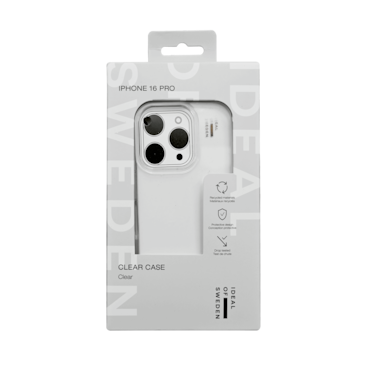 IDEAL OF SWEDEN CLEAR CASE IPHONE 16 PRO CLEAR