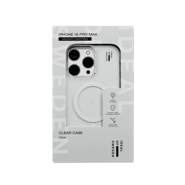 IDEAL OF SWEDEN CLEAR CASE WITH MAGSAFE IPHONE 16 PRO MAX CLEAR