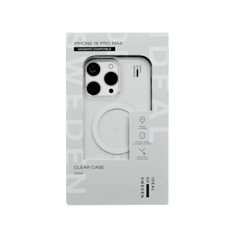 IDEAL OF SWEDEN CLEAR CASE WITH MAGSAFE IPHONE 16 PRO MAX CLEAR