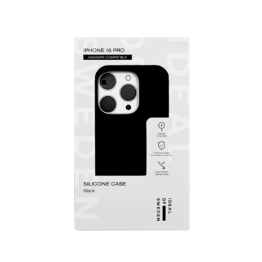 IDEAL OF SWEDEN SILICONE CASE WITH MAGSAFE IPHONE 16 PRO BLACK