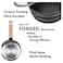 Auroware 5 Pcs Non Stick Cooking Pots and Pan Set Forged Aluminium Dishwasher safe Kitchen Cookware PFOA Free 1 Casserole and 1 Saucepan with lid 1 Fry pan