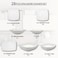 Melrich 28 Pcs Opal ware Dinner set 8 Dinner plate, 8 Dessert plate, 8 Bowl, 1 Serving plate, 1 Serving Bowl 1 Chicken &amp; 1 Fish Grill Tray Dishwasher Microwave Safe