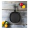 Auroware Long lasting Non-Stick 28 Cm Square Grill Pan Black Aluminum Durable Marble Coating Strong Handle