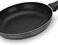 Auroware 30CM Non-Stick Cm Round Fry Pan Black, Long lasting  Aluminum Durable Three Layer Coating, Induction Cook Bottom, Strong Handle