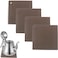 Auroware 4 Pcs Silicone Table mat Set Dining Kitchen mat Heat resistance Water resistance easy to clean solid material (Sqaure)