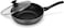 Auroware 24 CM Non Stick Wok Pan with Lid Black, Forged Aluminium, Dishwasher safe, High grade material, kitchen cooking Long lasting