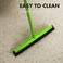 Clean &amp; Care Cleaning Set Home Kitchen Broom with Stick, Wiper With Stick Cotton Mop with Iron Stick and Two Refill (Assorted Color)