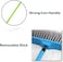 Clean &amp; Care Indoor Broom with Iron Stick Durable Stiff Bristle Best to Clean for Home Kitchen Office (Assorted)