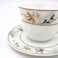 Melrich Danny Home's 6-Piece Opal ware Turkish Coffee Cup and Saucer Set Tea Service 6 x Coffee Cups with 6 x Saucers for 6 People
