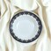 Melrich 26 Pcs Melamine Dinner Set Dinner Plate Soup Plate Bowls Serving plate Ladle Dishwasher safe Light Weight