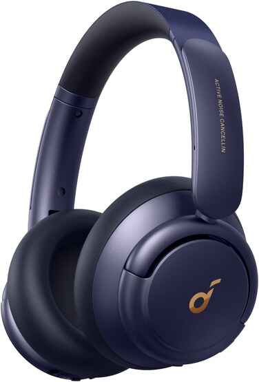 Anker Q30 Hybrid Active Noise Cancelling Headphones with Multiple Modes, Hi-Res Sound, Custom EQ via App, 40H Playtime, Comfortable Fit, Bluetooth Headphones, Multipoint Connection