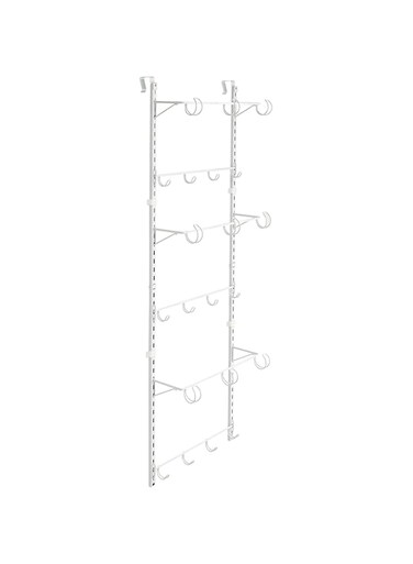 ClosetMaid 97537 Adjustable Wall &amp; Door Hanging Organizer,White