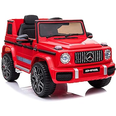 X Iangyu Licensed MeRCedes Benz Amg G63 Ride On Car For Kids, Black, 0002-Red