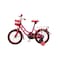 Mogoo Itg Pearl 16 Inch Bike Single Speed, Dark Pink