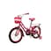 Mogoo Itg Pearl 16 Inch Bike Single Speed, Dark Pink