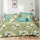 GOLDEN HOME  6-Piece King Size Duvet Cover Set, 1 Duvet Cover + 1 Fitted Sheet + 4 Pillow Cases, Microfibre, Without filler