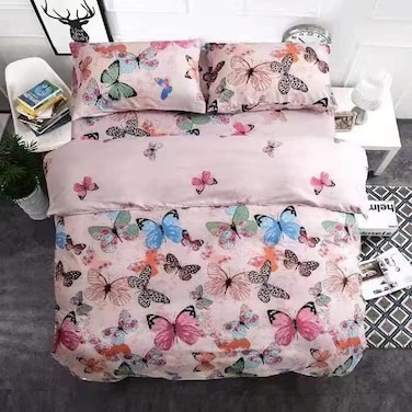 Golden Home Luxurious All-Season  Single Comforter Set - Soft, Cozy, and Elegant, Include 1 Comforter,1Fitted Sheet,4 Pillow Covers