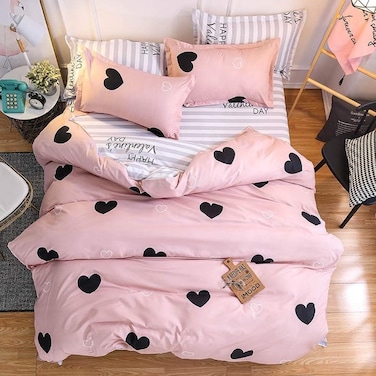 Golden Home Luxurious All-Season  Single Comforter Set - Soft, Cozy, and Elegant, Include 1 Comforter,1Fitted Sheet,4 Pillow Covers