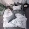 Golden Home Luxurious All-Season  Single Comforter Set - Soft, Cozy, and Elegant, Include 1 Comforter,1Fitted Sheet,4 Pillow Covers