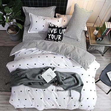 Golden Home Luxurious All-Season  Single Comforter Set - Soft, Cozy, and Elegant, Include 1 Comforter,1Fitted Sheet,4 Pillow Covers