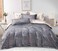 GOLDEN HOME  6-Piece Queen Size Duvet Cover Set, 1 Duvet Cover + 1 Fitted Sheet + 4 Pillow Cases, Microfibre, Muesli