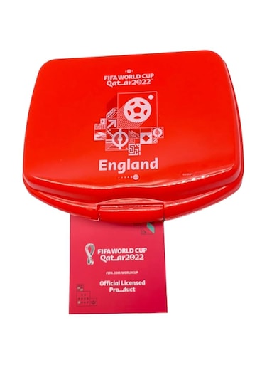 FIFA 2022 Country Plastic Lunch Box/Food Container 500ml - England