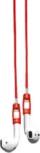 Tapper Active - Red Nylon/Stainless Steel Strap For Airpods &amp; Airpods Pro, Red