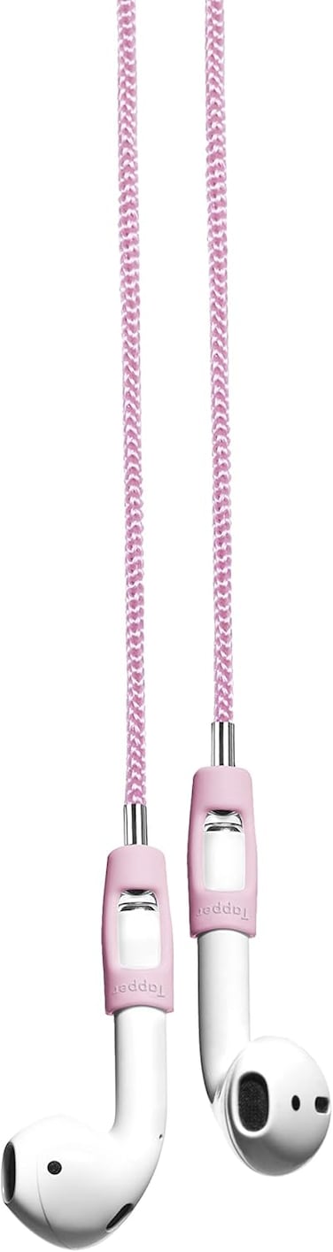 Tapper, Active Nylon Strap For Airpods Pro, Airpods 2 And Airpods 1, Premium Quality, Extremely Light With Magnetic Lock, Pink