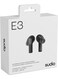 Sudio E3 Wireless Earbuds with Splash Proof &ndash; Black