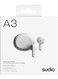 Sudio A3 ALL DAY Wireless Earbuds &ndash; White
