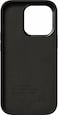 Nudient Apple iPhone 14 Pro Bold Case, Drop Proof, Shock Absorbing Cover, Smooth Silicon Grip, Slim &amp; Lightweight, Made From Recycled Plastic, Supports Wireless Charging, Charcoal Black