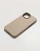 Nudient Apple iPhone 14 Thin Case, Most Precise Ultra Slim Case, Super Lightweight, Scrath Protection, Made From Recycled Plastic, Supports Wireless Qi Charging &amp; Apple Magsafe - Beige