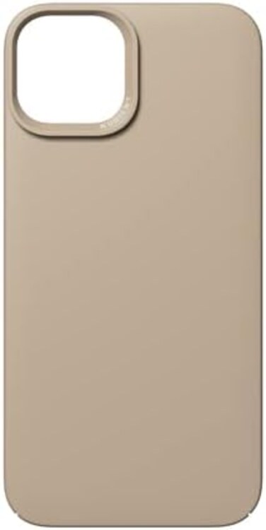 Nudient Apple iPhone 14 Thin Case, Most Precise Ultra Slim Case, Super Lightweight, Scrath Protection, Made From Recycled Plastic, Supports Wireless Qi Charging &amp; Apple Magsafe - Beige