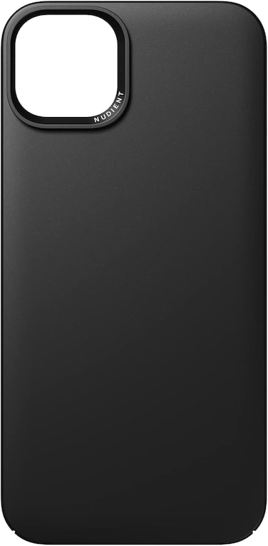 Nudient Apple iPhone 14 Plus Thin Case, Most Precise Ultra Slim Case, Super Lightweight, Scrath Protection, Made From Recycled Plastic, Supports Wireless Qi Charging &amp; Apple Magsafe - Ink Black