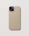 جراب Nudient رفيع للغاية لهاتف Apple iPhone 14 Plus، جراب فائق النحافة ودقيق للغاية، خفيف الوزن للغاية، حماية من الخدوش، مصنوع من البلاستيك المعاد تدويره، يدعم الشحن اللاسلكي Qi وApple Magsafe - بيج