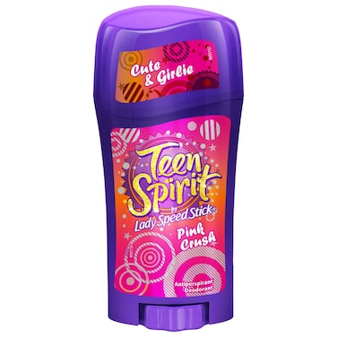 Lady Speed Stick Teen Spirit Pink Crush Antiperspirant Deodorant 65g