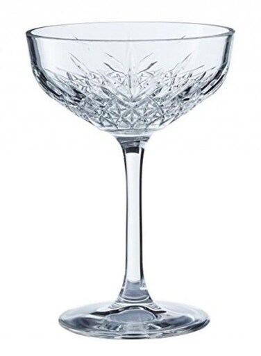 4-Piece Timeless Coupe Set 255 ml Clear