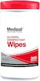 Medipal Alcohol Disinfectant Wipes 200s &ndash; High-Level Surface Sanitizing Wipes with Tritex Technology &ndash; Clinical Grade for Home, Office &amp; Medical Use