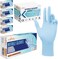 Zalcoon Nitrile Exam Gloves Disposable Latex Free Powder Free Chemical Resistance Disposable Gloves For Medical, Home, Cleaning, Food, Food Safe And Non-Sterile (5 Pack X 100 Pieces) - Extra Large