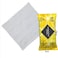 Zalcoon Refreshing Towel Wipes, Cotton Refreshment White Towels (25 Packs, 22X22cm) Mildly Scented Pre-Moistened Towels To Use Hot Or Cold - Lemon Scent