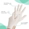 Medismart Sterile Latex Surgical Gloves &ndash; Powdered, Micro-Rough Texture, High Elasticity Medical Grade Hand Protection &ndash; White (Pack of 50 Pairs) Large (8.5)