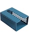 Excefore Wall Mounted Tissue Dispenser &amp; Napkin Holder - Stylish Blue Organizer for Bathroom, Kitchen &amp; Office - Countertop Tissue Caddy &amp; Storage Solution