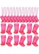 Boot-shaped miniature wine glass beaded necklace, made of plastic, featuring a cowgirl figure. Perfect for brides and grooms, bachelor/bachelor parties, carnivals, birthday parties, and weddings (12 pieces)