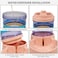 Pet water dispenser station, Automatic pet water dispenser with Transparent water tank, Gravity design, and Anti-slip bottom, Ideal for Cats &amp; Dogs, Easy to assemble, 42 cm (Pink)