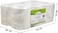 6Pcs Roll Tissue papers with Virgin pulp and Embossed design, Natural wood pulp soft toilet paper for Home, Living room, and Bathroom, 1-Pack Dust-free toilet paper, 53 cm (White)
