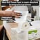 6Pcs Roll Tissue papers with Virgin pulp and Embossed design, Natural wood pulp soft toilet paper for Home, Living room, and Bathroom, 1-Pack Dust-free toilet paper, 53 cm (White)