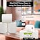 6Pcs Roll Tissue papers with Virgin pulp and Embossed design, Natural wood pulp soft toilet paper for Home, Living room, and Bathroom, 1-Pack Dust-free toilet paper, 53 cm (White)